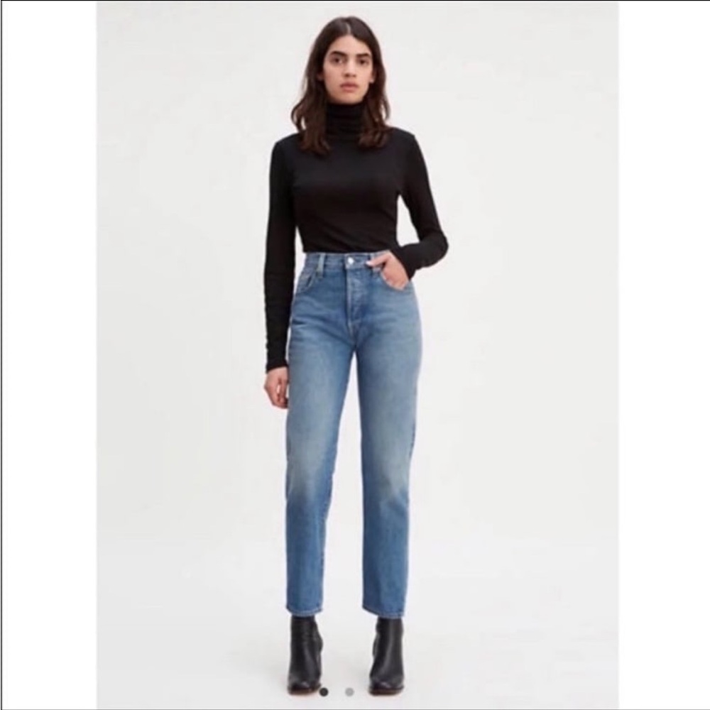 Levi’s 501® Original Fit Selvedge Crop Jeans